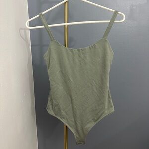Love Bonito Small Sage Green Bodysuit